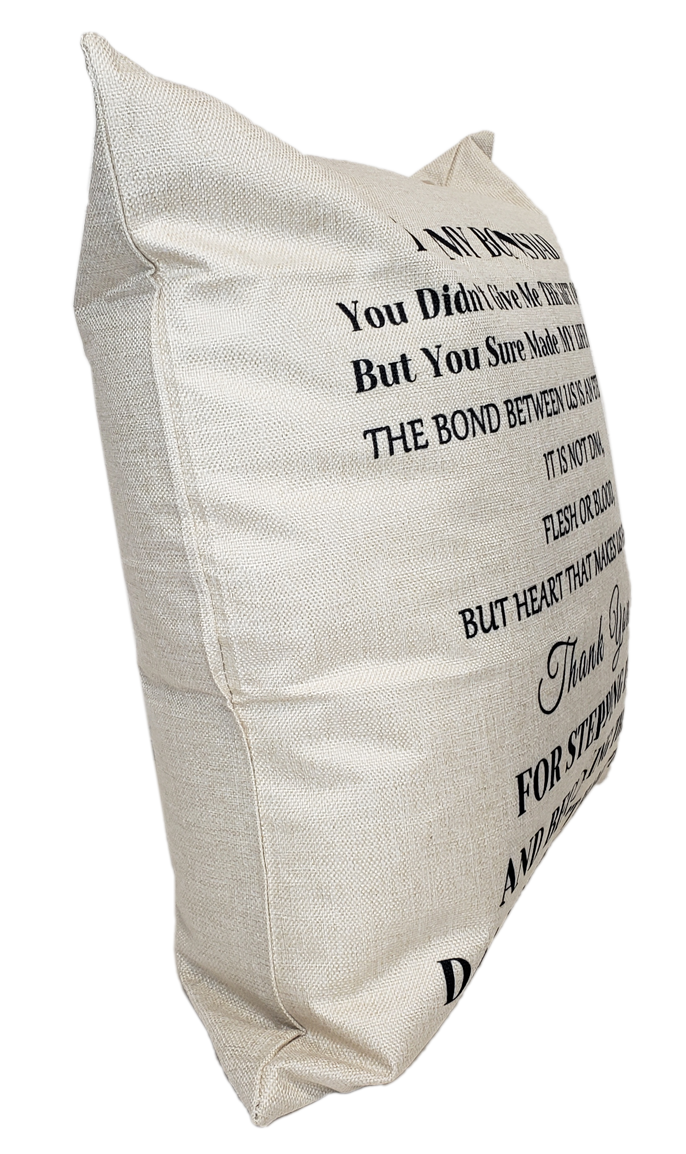 My Bonus Dad Pillow - Unique Pillows - Send A Hug My Bonus Dad Pillow - Unique Pillows - Send A Hug