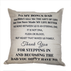 My Bonus Dad Pillow - Unique Pillows - Send A Hug My Bonus Dad Pillow - Unique Pillows - Send A Hug