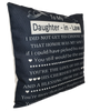 Daughter-In-Law Pillow - Unique Pillows - Send A Hug Daughter-In-Law Pillow - Unique Pillows - Send A Hug