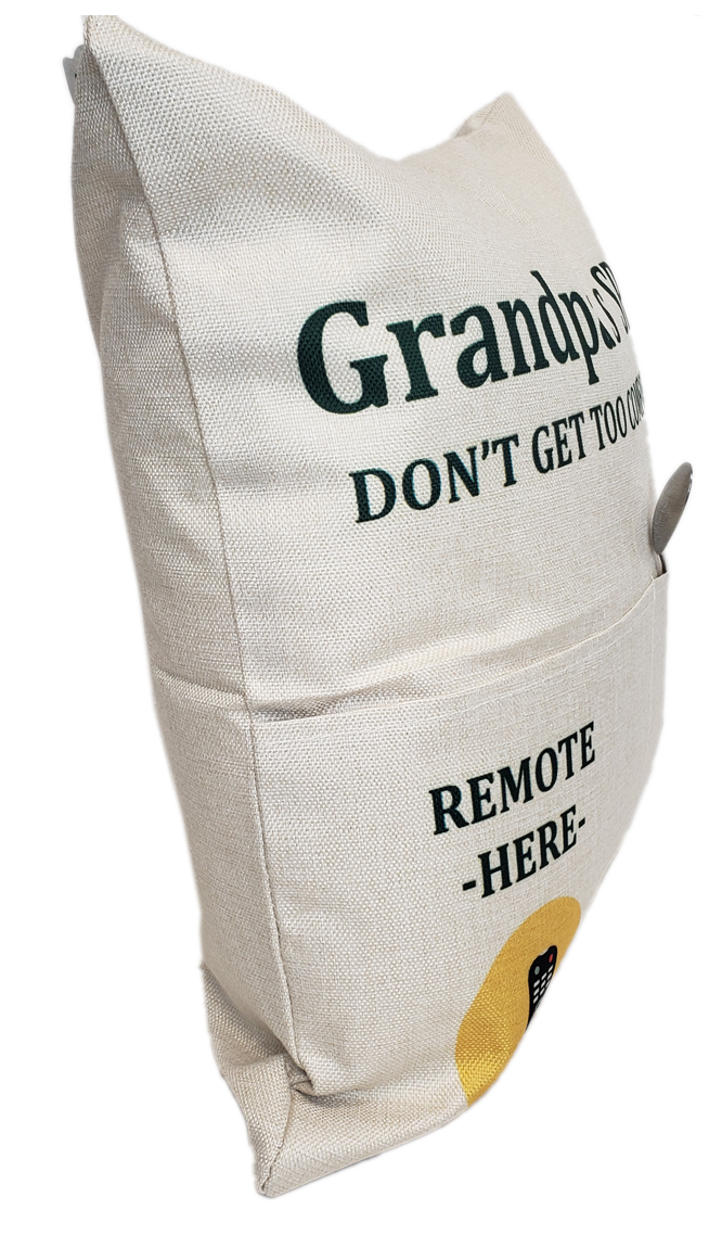 Grandpa's Spot Pillow - Unique Pillows - Send A Hug Grandpa's Spot Pillow - Unique Pillows - Send A Hug