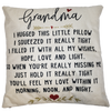 Grandma Pillow - Unique Pillows - Send A Hug Grandma Pillow - Unique Pillows - Send A Hug