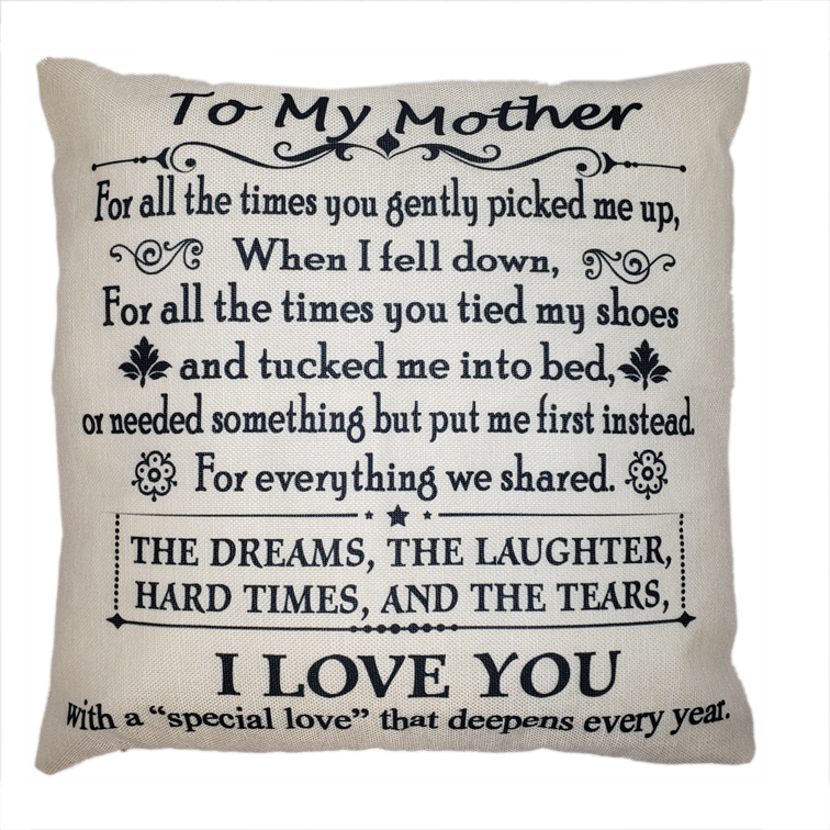 Mother Pillow - Unique Pillows - Send A Hug Mother Pillow - Unique Pillows - Send A Hug
