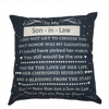 Son-In-Law Pillow - Unique Pillows - Send A Hug Son-In-Law Pillow - Unique Pillows - Send A Hug