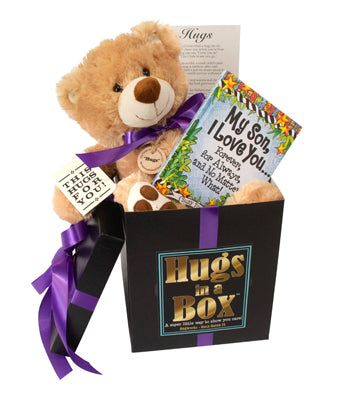 Best Son Hugs Box - Unique Ready To Ship Hugs Package - Send A Hug Best Son Hugs Box - Unique Ready To Ship Hugs Package - Send A Hug