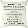 My Bonus Dad Pillow - Unique Pillows - Send A Hug My Bonus Dad Pillow - Unique Pillows - Send A Hug