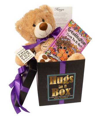 Best Granddaughter Hugs Box - Unique Ready To Ship Hugs Package - Send A Hug