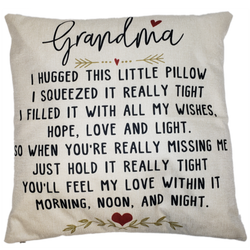 Grandma Pillow - Unique Pillows - Send A Hug