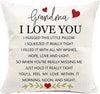 Grandma I Love You Pillow - Unique Pillows - Send A Hug