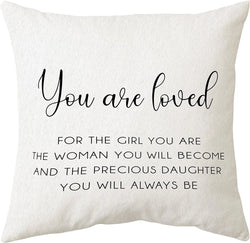 You Are Loved Pillow - Unique Pillows - Send A Hug